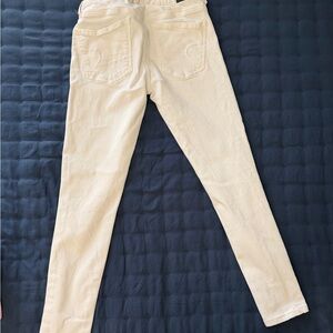 White American Eagle jeggings